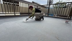 アセトンで研磨後の清掃